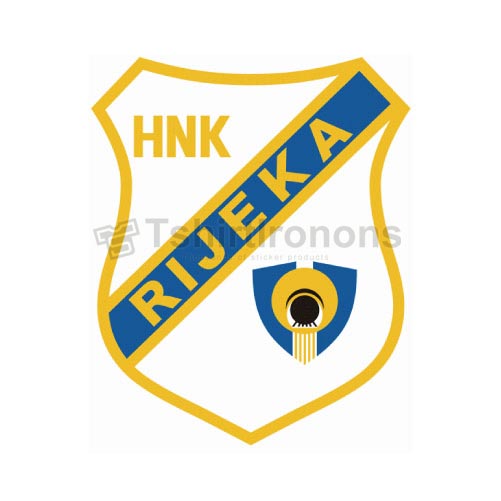 HNK Rijeka T-shirts Iron On Transfers N3417 - Click Image to Close